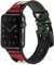 Innovedesire Japan Art Toyohara Kunichika Cinturino in Pelle e Silicone Smartwatch per Apple Watch iWatch Taglia 38mm/40mm