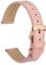 WOCCI 18mm Elegante Cinturino per Orologio con Fibbia Oro Rosa (Rosa Claro)