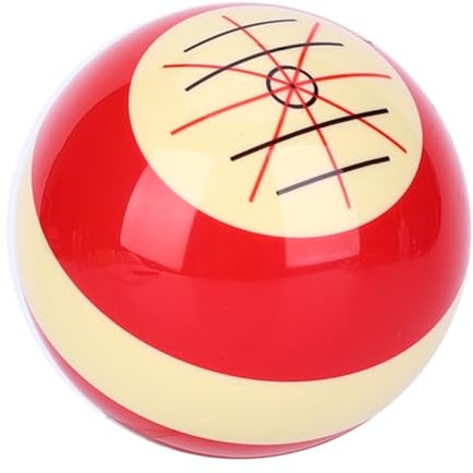 Cue Ball, Training Billiards Balls,52mm/2.05inch Standard Pool-Billiard Cue Ball, Practice Eight Ball Pool, Chalk Ball Replacement, Table Accessories for English Snooker, Small American Ball