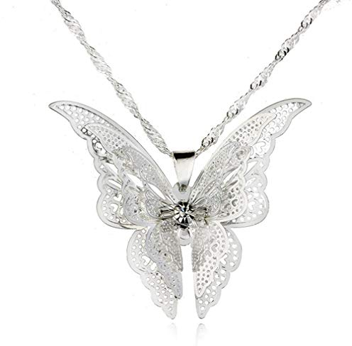 Generic FHAX 1 Pc-Schmetterlings-Halsketten-Hängende Kette Für Frauen-Dame Girl Reliable Quality Beautiful, metall