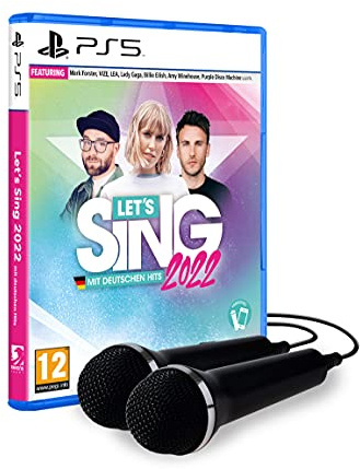 Let's Sing 2022 mit deutschen Hits [+ 2 Mics] (PlayStation 5) (AT-PEGI)