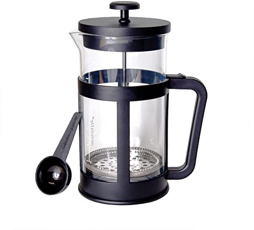 Aerolatte French Press Coffee Maker, 8-Cup, White, 1000 milliliters