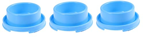 iplusmile Mangeoire Anti-Fourmis - 3 Pièces Gamelle pour Chiens et Chats avec Caoutchouc Antidérapant - Gamelle pour Chien Et Chat et Anti Débordement, 18 x 7cm
