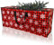Tannenbaumhülle Weihnachtsbaumhülle 7,5 Ft, Plaid Tannenbaumtasche Weihnachtsbaumtasche Doppelte Reißverschlüsse Doppelt Genähte Nähte Weihnachtsbaum Tasche Schneeflocke Aufbewahrung Weihnachtsbaum