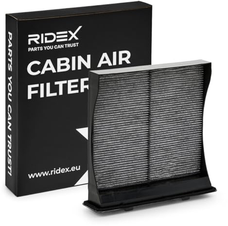 RIDEX 424I0722 Innenraumfilter Pollenfilter Aktivkohlefilter Höhe: 58 Breite: 235 Länge: 219 Kompatibel mit SUBARU FORESTER SH FORESTER SJ IMPREZA Schrägheck GR, GH, G3 XV GP IMPREZA Station Wagon GG