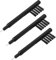 3pcs Hearing Aid Cleaning Brush, Hearing Aid Cleaning Tools Hearing Amplifier Brushes with Wax Loop and Magnet Hearing Aid Cleaner for Hearing Aid Users