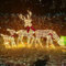 Weihnachtsdeko Aussen und Innen - Hirsch Elch Figur Ornamente, Weihnachtsbaumschmuck (3 Stück)