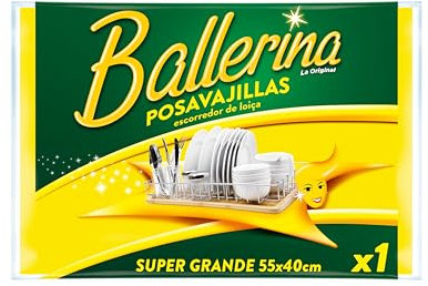 Ballerina - Bayeta Posavajillas - Super Grande - 55x40cm - 1 Unidad - Máxima absorción