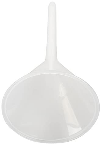 QXSJEDYCH Embudo Embudo Transparente de plástico mm for líquidos de Cocina/Laboratorio/Garaje/automóvil Embudos
