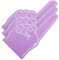 Happyyami 3St Schaumfinger Stirnbänder Spiel Partygeschenke mit klebrigen Händen für Handfächer Pompons motivlocher hochzeitslaken nupsis Partyzubehör Cheerleader-Requisite Violett