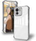 DESSEN Case for Motorola Moto Edge 40 5G (Not for 40 Neo) with Camera Lens Protector & Reinforced Airbag Corners Drop Protection Transparent Silicone Cover Shockproof Non-Yellowing TPU, Silver