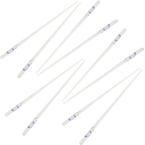OUNONA Palillos de Cerámica Antideslizantes 5 Pares Reutilizables Diseño Elegante para Uso Doméstico Cerámica Duradera Perfectos para Sushi
