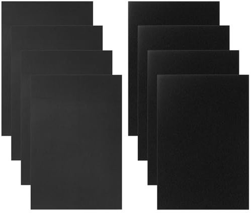4 Blatt Nylon-Klebeband zum Nähen, 20 x 30 cm Selbstklebendes Nylon-Hakenband zum Befestigen, Klettverschluss zum Nähen, für Vorhänge, Handschuhe, Kleidung