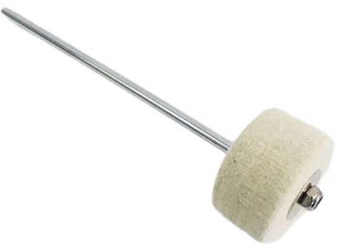 Sehuby Pédale de grosse caisse double face pour percussions Accessoire d'instrument de grosse caisse Marteau à pédale de grosse caisse