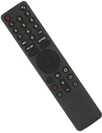 Tomantery Bluetooth-TV-Fernbedienung, Verschleißfeste Sprachfunktion für MI L65M5 5ASP 4S TV, Einfach zu Bedienen für Smart-Benutzer