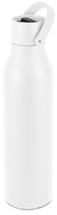 Circular&Co Recycled Stainless Steel Water Bottle 750ml – Coated Cloud White – Leakproof, Eco-Friendly & Insulated
