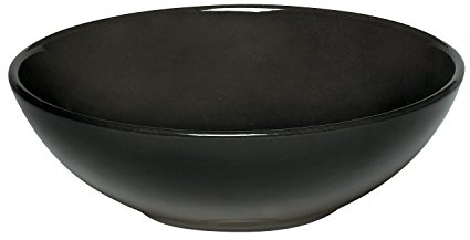 Emile Henry Eh792122 Saladier Céramique Noir Fusain 22 X 22 X 7 cm