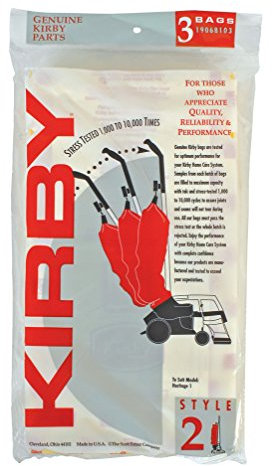 Kirby 19068103 Bolsa desechable/Sty 2, 3 unidades, marrón, 1