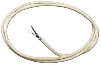 Allparts GW-0820-025 Vintage Style Kabel, 7,6m weiß