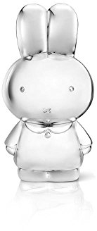 Zilverstad Spardose Hucha Miffy XL, Zinc, Plata, 8.3x9.5x18 cm