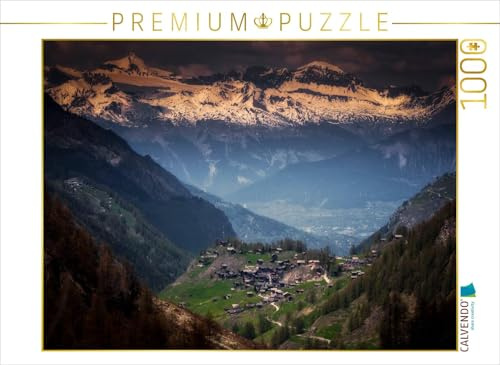 CALVENDO Puzzle Das Rhone-Tal | 1000 Teile Lege-Größe 64 x 48 cm Foto-Puzzle für glückliche Stunden