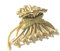 Meilliwish Edel Frau Mädchen Pferdeschwanzhalter Haar-Klaue(D36)(Gold)