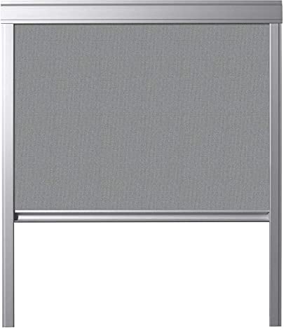 Dachfenster Verdunkelungsrollo kompatibel mit VELUX, Grau, für U08