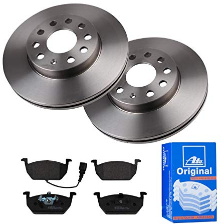 ATE Bremsen-Set 2 Bremsscheiben + Bremsbeläge Ø276 Einbau Vorne Bremsscheiben-Set Scheibenbremsen passend für Skoda Octavia 3 5E5 VW Golf 7