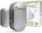 FRIDGGI - Refrigerator Door Alarm with 60 Second Delay, 2, 3, and 4 Minute Reminders, Fridge Door Chime, Low/Loud 80 to 110 dB (Grey)