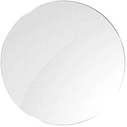 BE GLASS: Runde Glasplatte ESG 6mm, klar durchsichtig. Durchmesser nach Maß bis 30 cm (300 mm), Kanten geschliffen und poliert. ESG ohne Stempel.