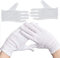 JKG® Handschuhe aus 100 % Baumwolle, 100 % Baumwolle, 2 Paar, Größe M, L, Einheitsgröße, passend für alle Handschuhe, Schutzhandschuhe, Parade, Schmuck, Filmfoto, Münzinspektion, Handkurort