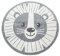 Paco Home Kinderteppich Kinderzimmer Outdoor Teppich Rund Spielteppich Modern 3D Effekt, Grösse:Ø 200 cm Rund, Farbe:Grau