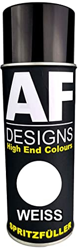 Alex Flittner Designs Spritzfüller Spritzspachtel Spraydose Weiss Dickschicht Füller Autolack Grundierung Filler Primer Haftgrund