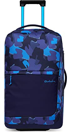 Satch Flow M Trolley Koffer Handgepäck 35 l 54x32x23 cm oder Koffer groß 55 l 65x37x29 cm, inkl. Wäschebeutel, Reisegepäck