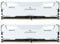 Timetec Pinnacle Konduit 32GB KIT(2x16GB) DDR4 3600MHz PC4-28800 CL18-22-22-42 XMP2.0 Overclocking 1.35V Dual Rank Compatible for AMD and Intel Desktop Gaming PC Memory Module - White