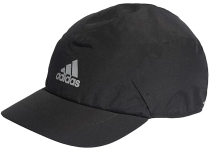 Adidas Unisex RAIN.RDY Tech 3-Panel Cap, Black, L