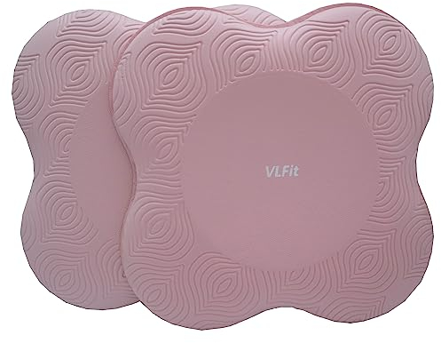 VLFit Kniekissen Für Yoga Kissen rutschfeste, Yoga Knie Pad Entlastung Schützt Die Hände Und Handgelenke Für Gymnastik, Streckübungen, Aerobic(2 STK