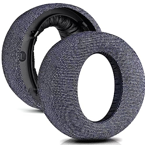 PS5 Ear Pads Replacement Ear Cushions for Sony Playstation 5 Pulse 3D PS5 Wireless Headphones, Headset Earpads, Ear Cups Repair Parts(Gray Flannel)