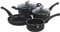 BLAUMANN 6Pc Set Cookware Frying Grill Pots Saucepan Casserole Soft Touch Handle (Black Matt)