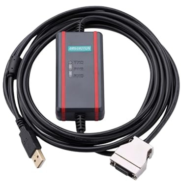 Cable de programación serie CQM1-CIF02 adaptador RS232 Compatible con Om-ron CPM1A/2A CPM1AH C200HS/C200HX/HG/HE PLC (Color : USB Cable, Size : 2.5m)