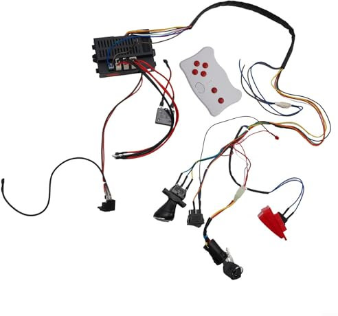 UTTASU Premium Draht und Schalter Kit für Kinder Elektroauto, genießen Sie Fernbedienung Komfort (RX37 12V A), 1224592970