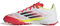 adidas F50 League Football Boots Turf Kids, Botas de fútbol, Cloud White/Core Black/Solar Yellow, 21 EU