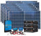 Insel Solaranlage PV-Anlage 5,0kW AC 7,2kWh Speicher, 3440WP Panele, LFP-Batterie, Victron Technik