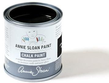 Priory Polishes Annie Sloan Athenian Black Chalk Paint (120ml)