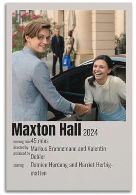 BAPINGM Maxton Hall Poster, Raumdekoration, künstlerisches Poster für Zimmer, ästhetische Leinwand, Wandkunst, Schlafzimmer-Dekor, 30 x 45 cm, ungerahmter Stil