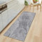 JGGXHM Marmor Küchenmatte Balkon Eingang Fußmatte Wohnzimmer Schlafzimmer Boden Dekor Teppich Haus Flur Zimmertür Rutschfester Fußteppich 60x230cm waschbarer Teppich