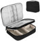 Frogetu Lot de 1 Sac de Rangement de câble de Voyage,Sac Câble Multifonctionnel,Sac Câble Portable,Étanche Pochette Rangement Accessoires,Universelle,pour Câble de Données,Ipad