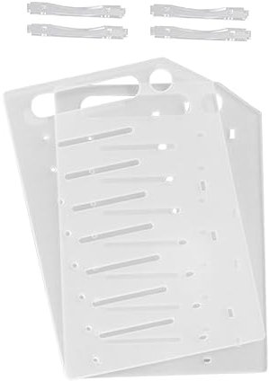 KONTONTY Diy Hard Drive Storage Rack Chassis for Hard Disk Tray External Multi-layer Disk Rack