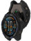 AWADUO Compatibile con Garmin Tactix 8 AMOLED 51 mm, custodia protettiva per smartwatch in silicone TPU, accessori morbidi e durevoli (nero+blu)