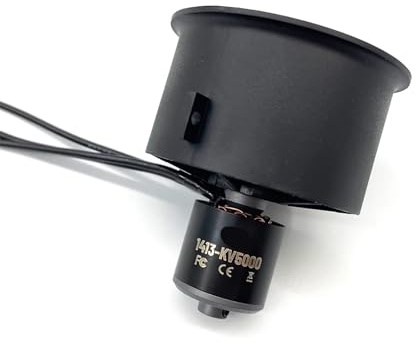 Compatible for XFLY-MODEL 40mm 12-Blade EDF Ducted Fan with 4S 1413-KV5000 Brushless Outrunner Motor for Model Jet Aircraft